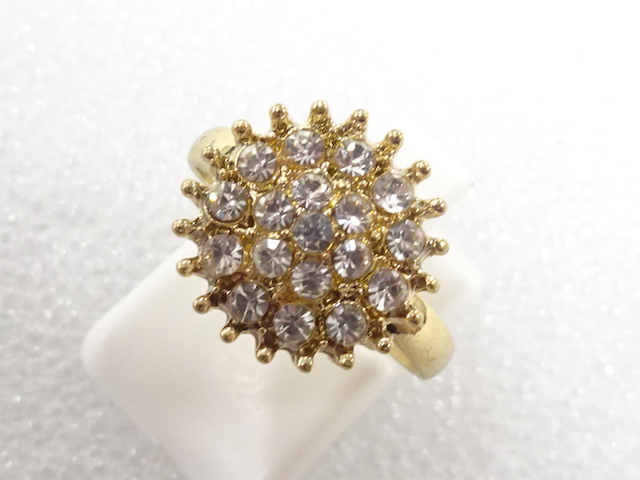CRYSTAL FASHION RING / JP SIZE 13